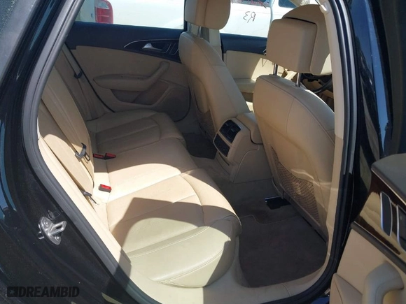 2015 Audi A6 2.0T Premium Plus with VIN WAUGFAFC7FN011686, listed as a IAAI auction lot 41785107 with NaN miles. Bid and sale history available at carsss.com. Image 8.