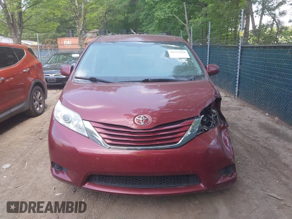 2015 Toyota Sienna LE AAS with VIN 5TDKK3DC5FS576035, listed as a IAAI auction lot 42579218 with 199,664 mi miles and . Bid and sale history available at DreamBid. Image 12.