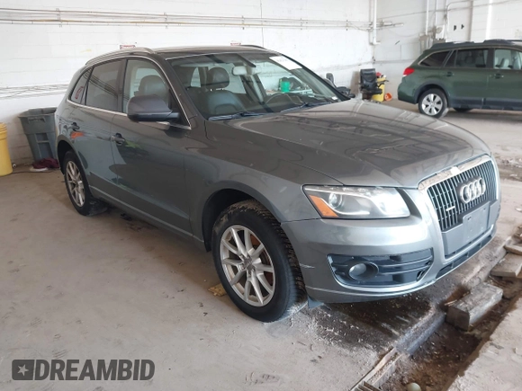 2012 Audi Q5 Premium Plus with VIN WA1LFAFP1CA118797, listed as a IAAI auction lot 42421201 with 103,079 mi miles and . Bid and sale history available at DreamBid. Image 1.