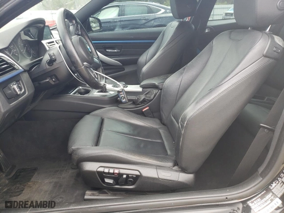 2015 BMW 4 Series 435i xDrive with VIN WBA3R5C57FK371612, listed as a Copart auction lot 49127135 with 75,823 mi miles and Salvage Title. Bid and sale history available at carsss.com. Image 7.