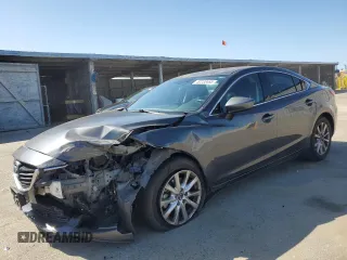 2015 Mazda 6 i Sport with VIN JM1GJ1U59F1220280, listed as a Copart auction lot 52250465 with 112,661 mi miles and Salvage Title. Bid and sale history available at carsss.com. Image 1.