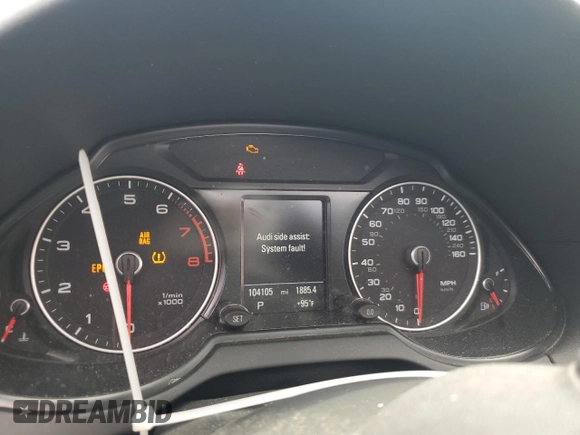 2016 Audi Q5 Premium Plus with VIN WA1D7AFPXGA067596, listed as a Copart auction lot 66869535 with 104,105 mi miles and Salvage title. Bid and sale history available at DreamBid. Image 9.