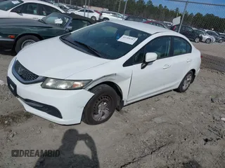 2014 Honda Civic LX with VIN 2HGFB2F50EH508704, listed as a IAAI auction lot 41704312 with 206,084 mi miles. Bid and sale history available at carsss.com. Image 18.