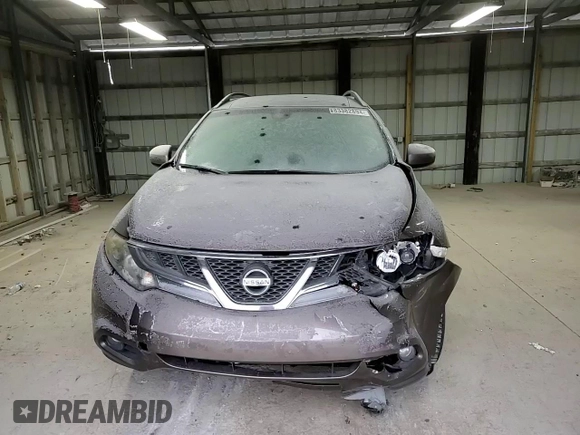 2013 Nissan Murano S with VIN JN8AZ1MU4DW202859, listed as a Copart auction lot 83382894 with 267,449 mi miles and Clean Title. Bid and sale history available at carsss.com. Image 12.
