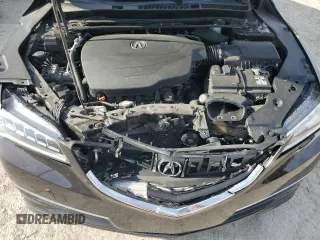 2015 Acura TLX V6 with VIN 19UUB2F32FA009747, listed as a Copart auction lot 55556435 with 83,592 mi miles and Salvage title. Bid and sale history available at DreamBid. Image 11.