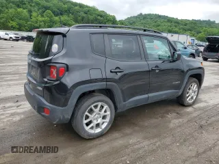 2022 Jeep Renegade Latitude with VIN ZACNJDB12NPN70337, listed as a Copart auction lot 59698525 with 45,255 mi miles and Salvage title. Bid and sale history available at DreamBid. Image 3.