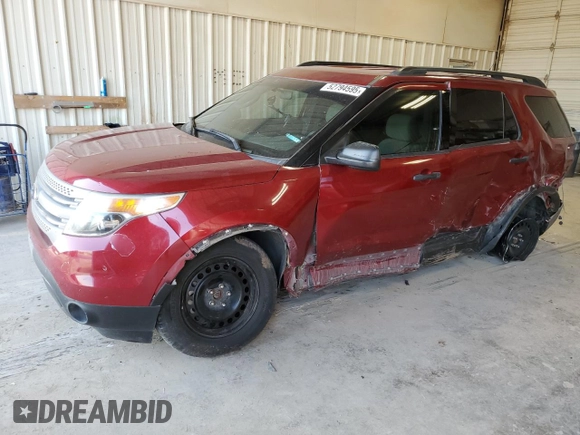 2014 Ford Explorer with VIN 1FM5K7B84EGB24245, listed as a Copart auction lot 52794595 with 201,155 mi miles and Salvage Title. Bid and sale history available at DreamBid. Image 1.