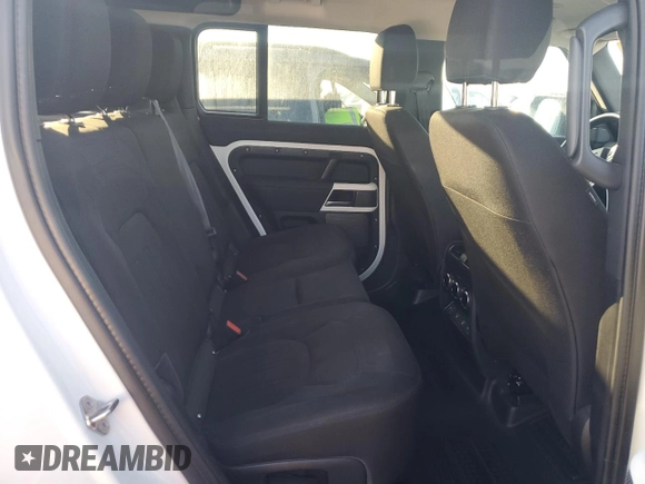 2021 Land Rover Defender with VIN SALEKERX3M2038595, listed as a Copart auction lot 75156244 with 42,974 mi miles and Salvage title. Bid and sale history available at DreamBid. Image 11.