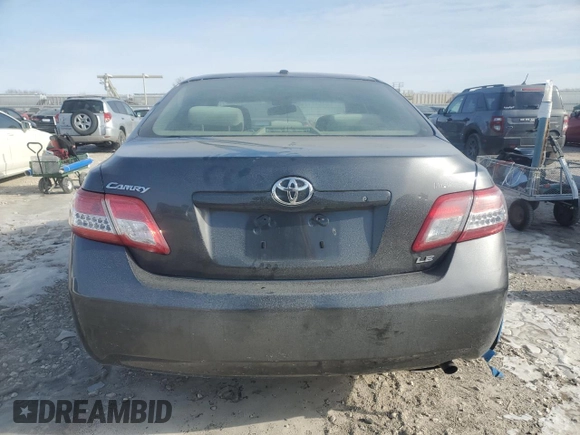2011 Toyota Camry LE with VIN 4T1BF3EK0BU136753, listed as a Copart auction lot 89222235 with Not Provided miles and Salvage Title. Bid and sale history available at carsss.com. Image 6.