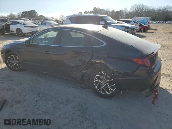 2020 Hyundai Sonata SEL z VIN 5NPEF4JA5LH053951, wystawiony jako Copart lot #45577565 z przebiegiem 117 615 mil mil oraz Szkoda całkowita • Salvage title. Historia ofert i sprzedaży dostępna na DreamBid. Obrazek 2.