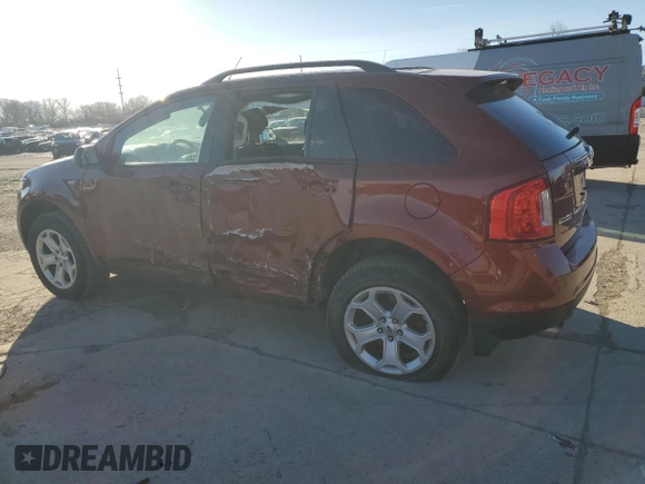 2014 Ford Edge SEL z VIN 2FMDK4JC3EBA68967, wystawiony jako Copart lot #42631625 z przebiegiem 166 302 mil mil oraz Szkody całkowita. Historia ofert i sprzedaży dostępna na DreamBid. Obrazek 2.
