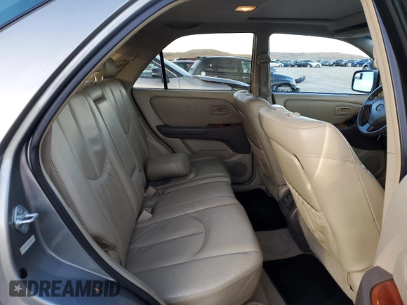 2000 Lexus RX 300 with VIN JT6HF10U4Y0121370, listed as a Copart auction lot 81556954 with 227,842 mi miles and Salvage Title. Bid and sale history available at carsss.com. Image 10.