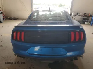 2021 Ford Mustang GT with VIN 1FA6P8CF5M5145196, listed as a Copart auction lot 58097725 with 29,413 mi miles and Salvage title. Bid and sale history available at DreamBid. Image 6.