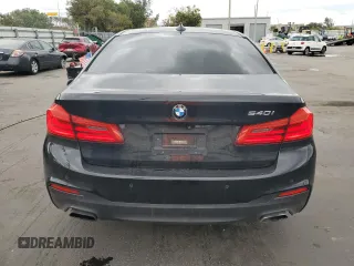2017 BMW 5 Series 540i with VIN WBAJE5C39HG916555, listed as a Copart auction lot 48493625 with 95,592 mi miles and Clean Title. Bid and sale history available at carsss.com. Image 6.