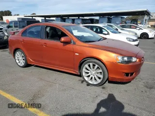 2009 Mitsubishi Lancer GTS with VIN JA3AU86W19U026176, listed as a Copart auction lot 75438734 with 95,565 mi miles and Clean Title. Bid and sale history available at carsss.com. Image 4.
