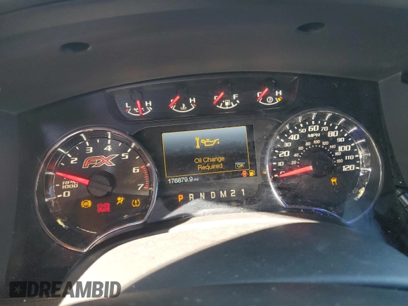 2014 Ford F-150 XL with VIN 1FTFW1EF7EFA83474, listed as a Copart auction lot 45141935 with 176,879 mi miles and Salvage Title. Bid and sale history available at carsss.com. Image 9.