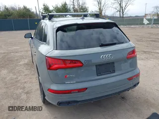 2019 Audi SQ5 Prestige with VIN WA1C4AFY2K2071710, listed as a IAAI auction lot 41893399 with 90,393 mi miles. Bid and sale history available at carsss.com. Image 3.
