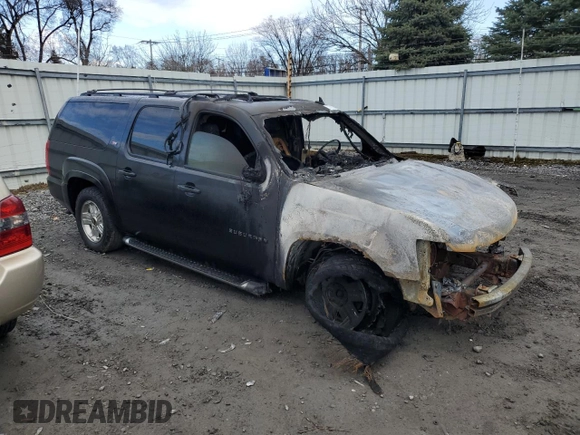 2013 Chevrolet Suburban LT with VIN 1GNSKJE72DR153552, listed as a Copart auction lot 50602315 with Not Provided miles and Salvage Title. Bid and sale history available at DreamBid. Image 4.
