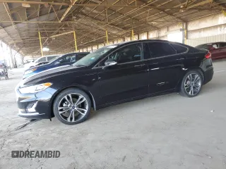2019 Ford Fusion Titanium with VIN 3FA6P0D90KR116340, listed as a Copart auction lot 60240135 with 190,838 mi miles and Clean title. Bid and sale history available at DreamBid. Image 1.