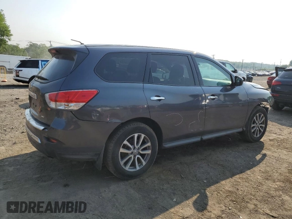 2014 Nissan Pathfinder SL with VIN 5N1AR2MM6EC651699, listed as a Copart auction lot 59836525 with 169,211 mi miles and Salvage title. Bid and sale history available at DreamBid. Image 3.