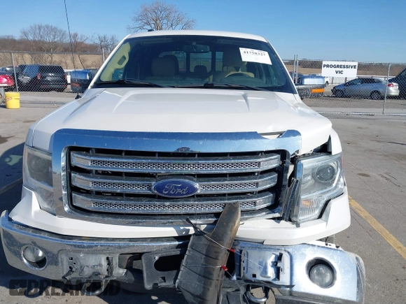 2014 Ford F-150 XL with VIN 1FTFW1EF0EFB17268, listed as a IAAI auction lot 41758327 with 169,607 mi miles. Bid and sale history available at carsss.com. Image 12.
