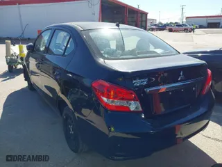 2020 Mitsubishi Mirage G4 ES with VIN ML32F3FJ8LHF05434, listed as a IAAI auction lot 41467594 with 1 mi miles. Bid and sale history available at carsss.com. Image 3.