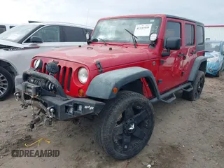 2008 Jeep Wrangler Unlimited X with VIN 1J4GA39138L550936, listed as a IAAI auction lot 41333939 with 181,936 mi miles and . Bid and sale history available at DreamBid. Image 18.