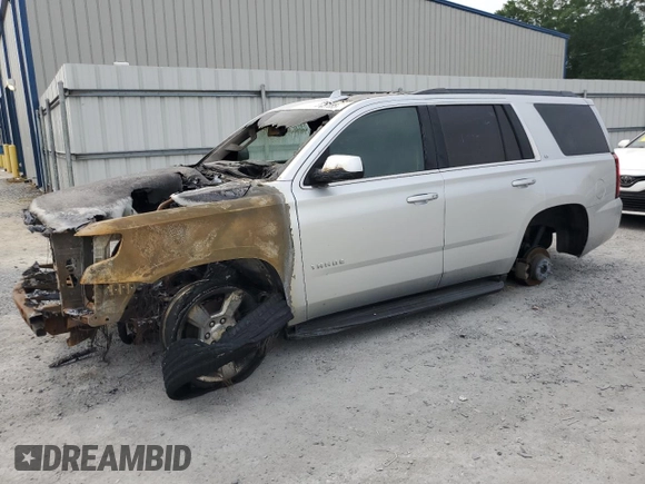 2017 Chevrolet Tahoe LT with VIN 1GNSCBKC6HR206618, listed as a Copart auction lot 57327085 with Not provided miles and Salvage title. Bid and sale history available at DreamBid. Image 1.