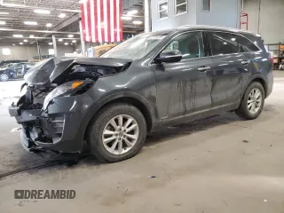 2019 Kia Sorento LX z VIN 5XYPGDA32KG604611, wystawiony jako Copart lot #42721875 z przebiegiem 70 599 mil mil oraz Nie do naprawy • Non repairable. Historia ofert i sprzedaży dostępna na DreamBid. Obrazek 1.