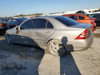 2003 Mercedes-Benz C with VIN WDBRF65JX3F410427, listed as a Copart auction lot 45677345 with Not provided miles and Salvage title. Bid and sale history available at DreamBid. Image 2.