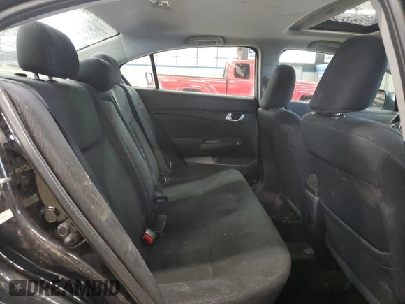 2013 Honda Civic EX with VIN 19XFB2F82DE266792, listed as a Copart auction lot 55680355 with 266,796 mi miles and Clean Title. Bid and sale history available at DreamBid. Image 10.