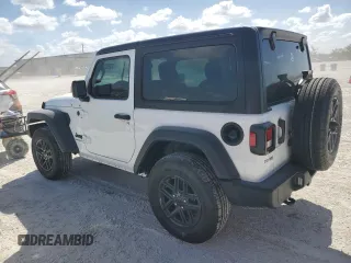 2024 Jeep Wrangler Sport with VIN 1C4PJXAG9RW124892, listed as a Copart auction lot 76882324 with Not provided miles and Salvage title. Bid and sale history available at DreamBid. Image 2.
