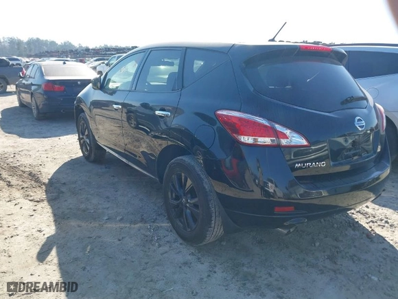 2014 Nissan Murano SV with VIN JN8AZ1MU1EW420565, listed as a IAAI auction lot 41594370 with NaN miles. Bid and sale history available at carsss.com. Image 3.