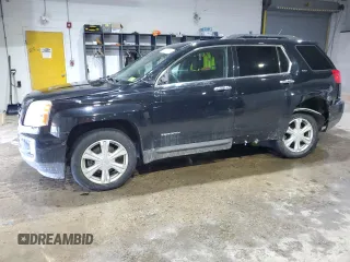 2017 GMC Terrain SLT with VIN 2GKFLUEK4H6310694, listed as a Copart auction lot 46042645 with 106,840 mi miles and Salvage Title. Bid and sale history available at DreamBid. Image 1.