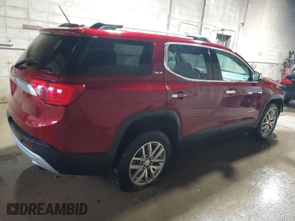 2018 GMC Acadia SLE with VIN 1GKKNLLAXJZ121099, listed as a Copart auction lot 53877075 with 72,835 mi miles and Clean Title. Bid and sale history available at DreamBid. Image 3.