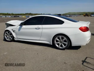 2015 BMW M4 with VIN WBS3R9C52FK333854, listed as a Copart auction lot 55025564 with 0 mi miles and Salvage Title. Bid and sale history available at carsss.com. Image 2.