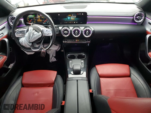 2021 Mercedes-Benz A 220 with VIN W1K3G4EB8MJ256810, listed as a Copart auction lot 73183944 with 25,404 mi miles and Salvage Title. Bid and sale history available at DreamBid. Image 8.