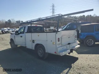 2019 Ford Super Duty F-250 SRW XL with VIN 1FDBF2A64KEE75514, listed as a Copart auction lot 41744765 with 0 mi miles and Salvage Title. Bid and sale history available at carsss.com. Image 2.