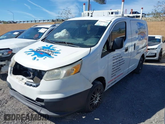 2015 Chevrolet City Express Cargo LS with VIN 3N63M0YN7FK694458, listed as a IAAI auction lot 41855661 with 193,068 mi miles and . Bid and sale history available at DreamBid. Image 2.