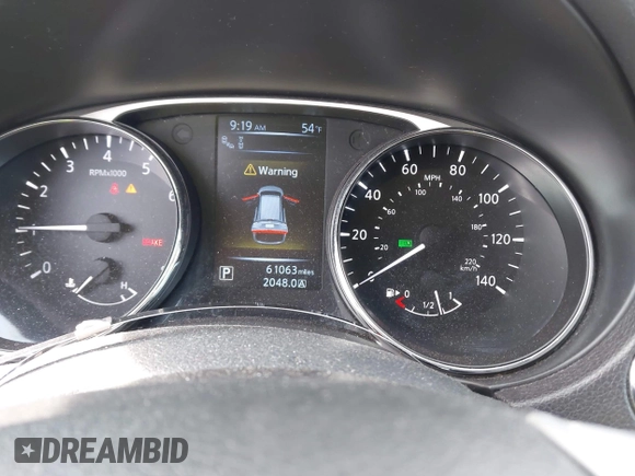 2016 Nissan Rogue SL with VIN 5N1AT2MV8GC870418, listed as a IAAI auction lot 42005368 with 61,063 mi miles and . Bid and sale history available at DreamBid. Image 7.
