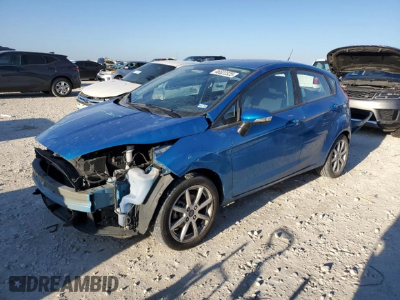 2016 Ford Fiesta SE with VIN 3FADP4EJ7GM203325, listed as a Copart auction lot 46522325 with 33,002 mi miles and Salvage Title. Bid and sale history available at carsss.com. Image 1.