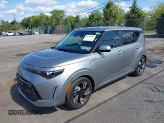 2023 Kia Soul GT-Line with VIN KNDJ53AU4P7851874, listed as a IAAI auction lot 40182805 with 12,229 mi miles. Bid and sale history available at carsss.com. Image 17.