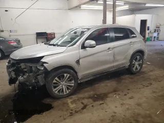 2020 Mitsubishi Outlander Sport ES 2.0 with VIN JA4AR3AU1LU024649, listed as a Copart auction lot 46330435 with 83,859 mi miles and Salvage Title. Bid and sale history available at carsss.com. Image 1.