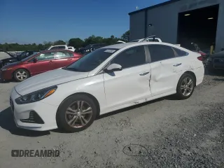 2018 Hyundai Sonata SEL with VIN 5NPE34AF4JH624380, listed as a Copart auction lot 51233365 with 84,520 mi miles and Salvage Title. Bid and sale history available at DreamBid. Image 1.
