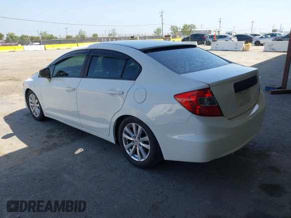 2012 Honda Civic EX-L with VIN 19XFB2F94CE381059, listed as a IAAI auction lot 42107538 with 156,056 mi miles and . Bid and sale history available at DreamBid. Image 3.
