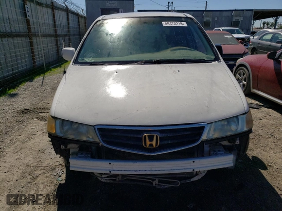 2003 Honda Odyssey EX-L z VIN 5FNRL18013B106441, wystawiony jako Copart lot #49473215 z przebiegiem 189 466 mil mil oraz Szkoda całkowita • Salvage title. Historia ofert i sprzedaży dostępna na DreamBid. Obrazek 5.