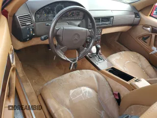 1996 Mercedes-Benz SL-Class with VIN WDBFA67FXTF131702, listed as a Copart auction lot 76585014 with 0 mi miles and Non Repairable. Bid and sale history available at carsss.com. Image 8.
