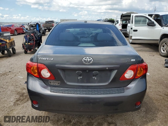 2010 Toyota Corolla z VIN 1NXBU4EE1AZ239393, wystawiony jako Copart lot #62415165 z przebiegiem Nie podano mil oraz Czysty tytuł • Clean title. Historia ofert i sprzedaży dostępna na DreamBid. Obrazek 6.