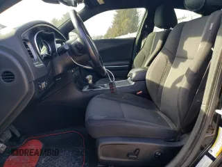 2018 Dodge Charger SXT Plus with VIN 2C3CDXHG4JH125077, listed as a Copart auction lot 46677265 with 114,673 mi miles and Salvage Title. Bid and sale history available at carsss.com. Image 7.
