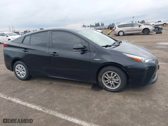 2022 Toyota Prius L Eco with VIN JTDKAMFU8N3188361, listed as a IAAI auction lot 41726369 with 48,517 mi miles. Bid and sale history available at carsss.com. Image 13.